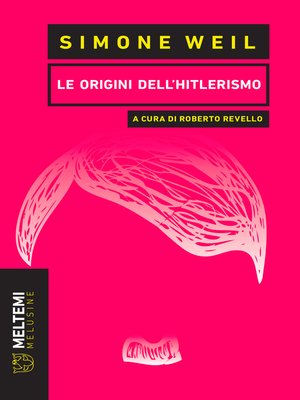cover image of Le origini dell'hitlerismo